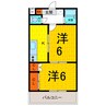エス・ティ・グラン鳴門 2Kの間取り