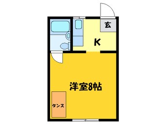 間取図 ハイムクレセント