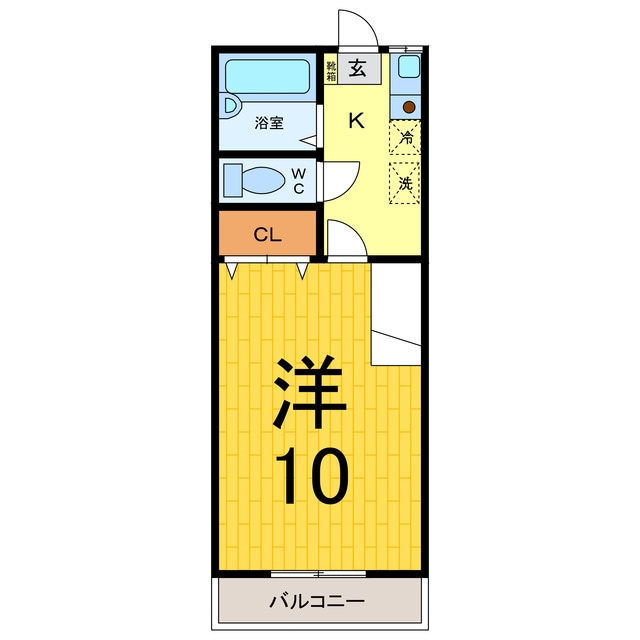 間取り図 シャルマンハイツ野口