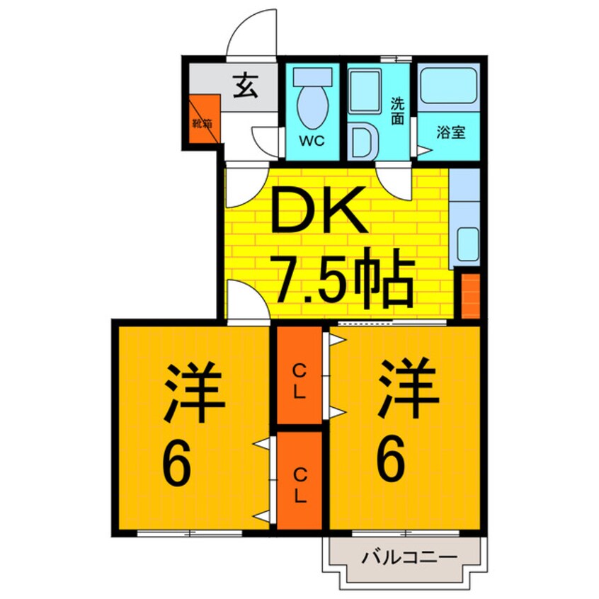 間取図 メルクマールＳＸ　Ⅰ