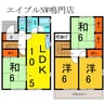 ガーデンタウン松島 4LDKの間取り