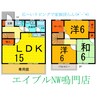 ガーデンタウン松島 3LDKの間取り