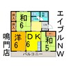 ハイツララポート 3DKの間取り