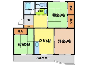 間取図 ハイツララポート