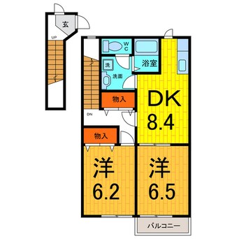 間取図 プチメゾンパールⅠ