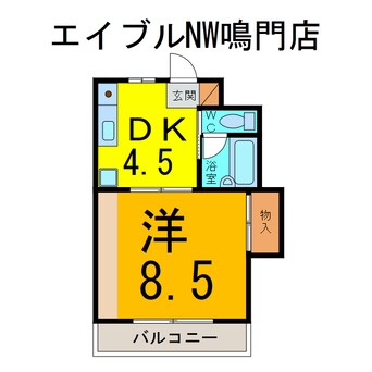 間取図 サンタウンⅠ