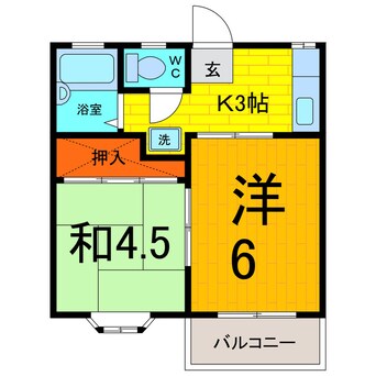 間取図 ユース青山Ⅱ