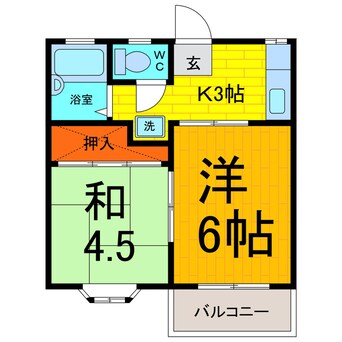 間取図 ユース青山Ⅱ