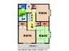 大成マンションⅢ 3DKの間取り