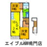 グレイスフルＢ 2LDKの間取り