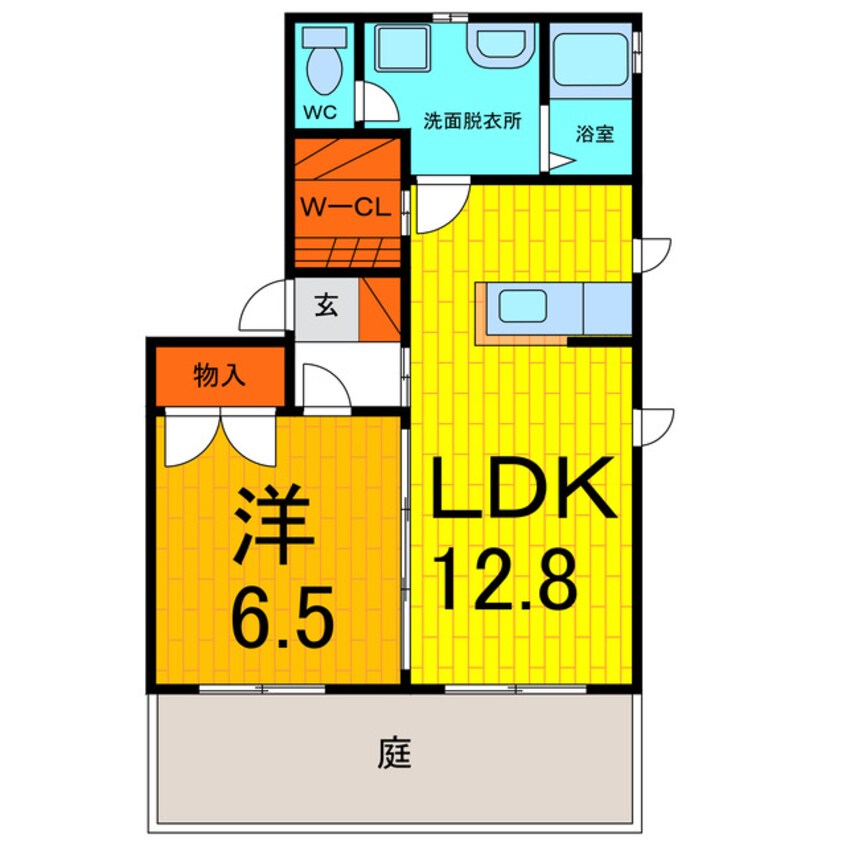 間取図 メゾンリヴェールＡ