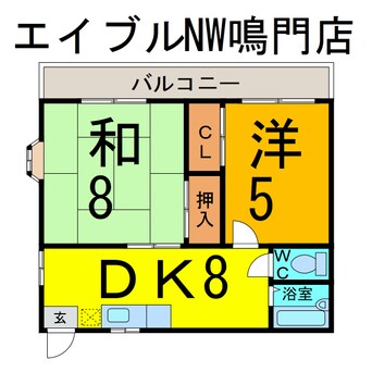 間取図 パークハイツ