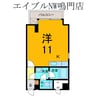 鳴門グランドハイツ 1Rの間取り