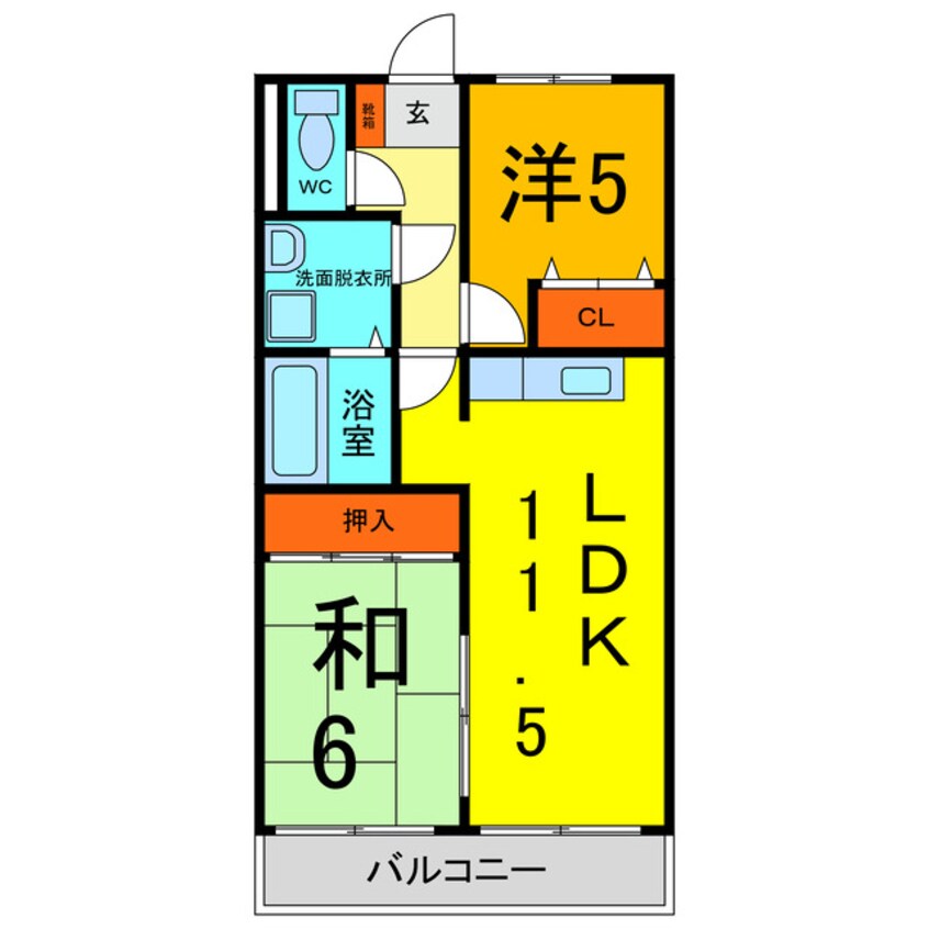 間取図 ヴィラ・アイレックス