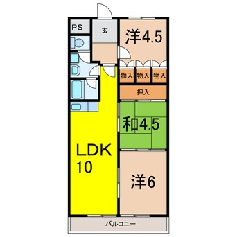 間取図 リアライズ鳴門