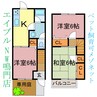 リバータウン明神 3DKの間取り