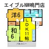 コーポ清和Ａ・Ｂ 2LDKの間取り