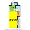 ケイズビル鳴門 1Kの間取り