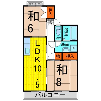 間取図 サンシャインハイム