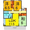 サンヴィラ 3LDKの間取り