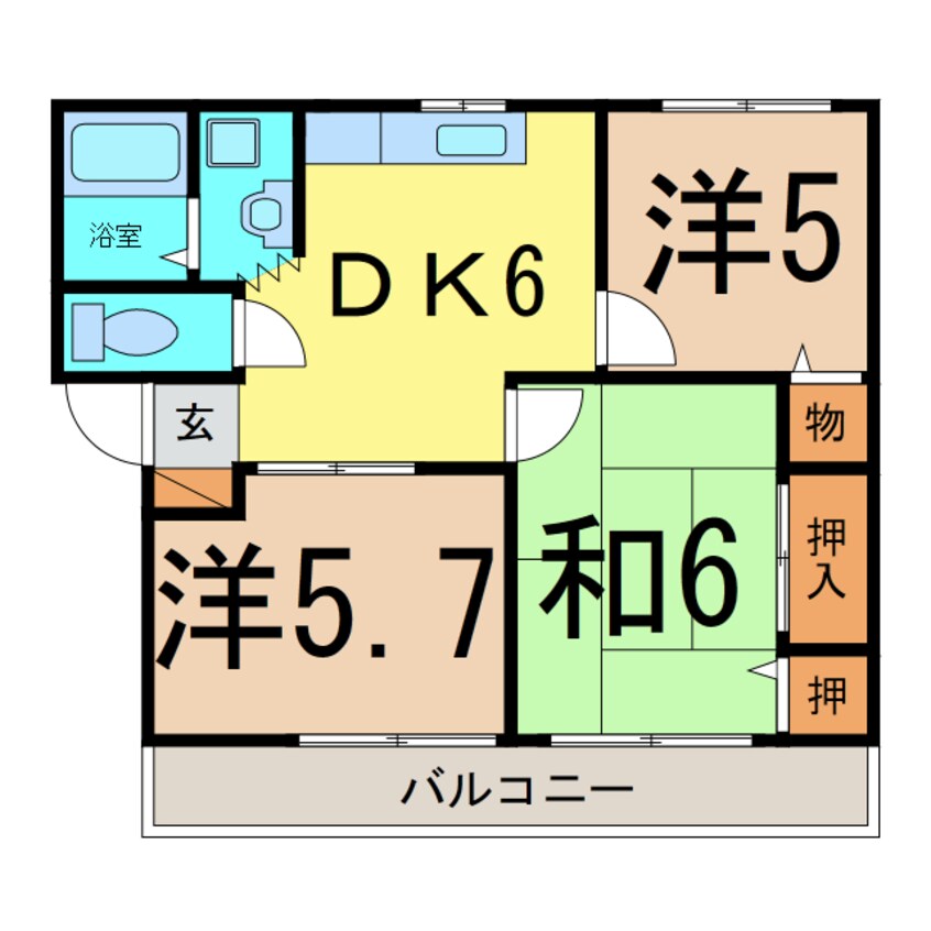 間取図 マーベラスＴ