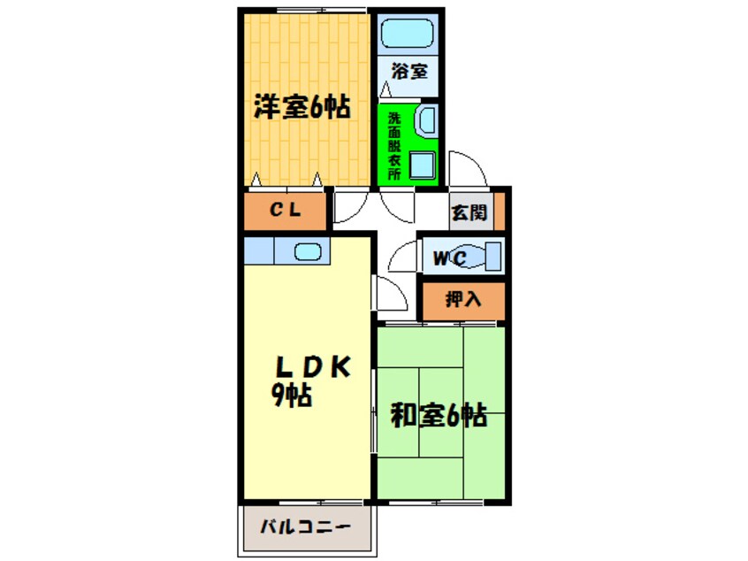 間取図 ハイムサンブリーズ