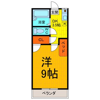 間取図 エンゼルハイム野口