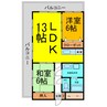 ふるさと君（渦潮編） 2LDKの間取り