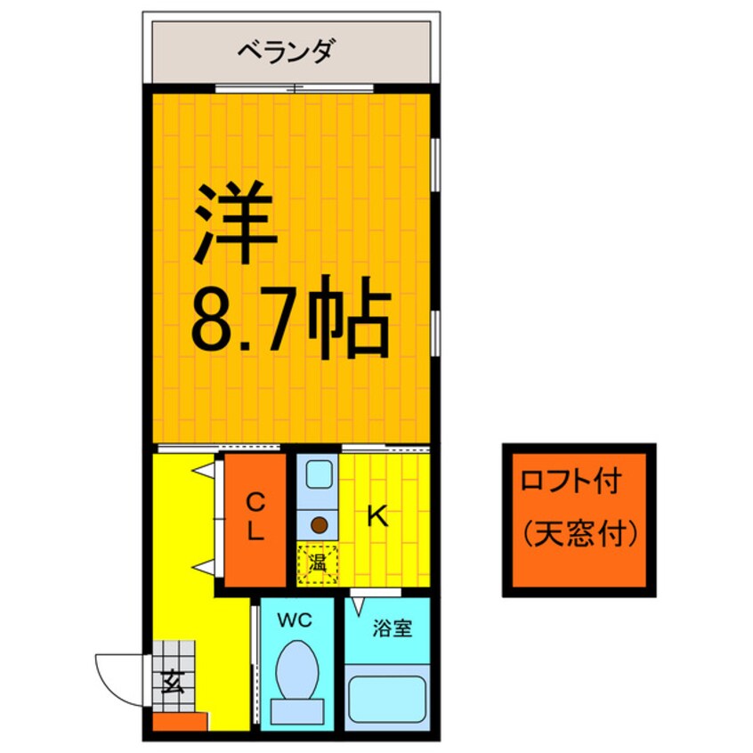 間取図 カサデプリマベーラ