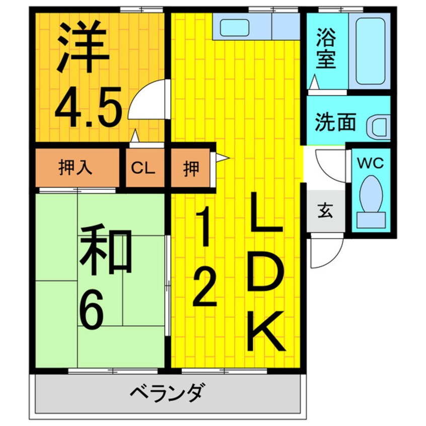 間取図 レジデンス明神