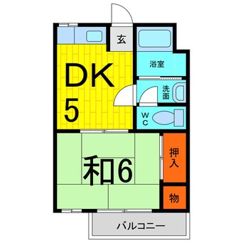 間取図 斎藤マンション