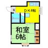 ニッセキマンション 1DKの間取り