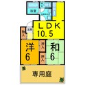 横川マンションの間取図