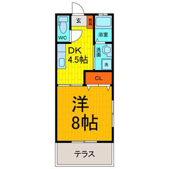 間取図 セグラ高島