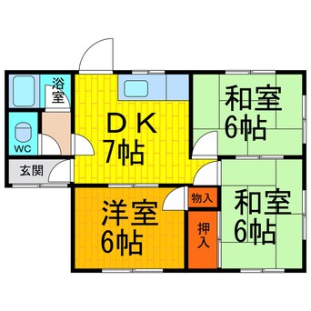 間取図 斎藤借家