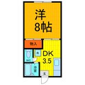 セグラ高島北の間取図