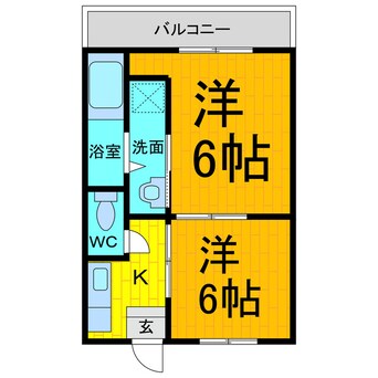 間取図 ヴィラナリー撫養