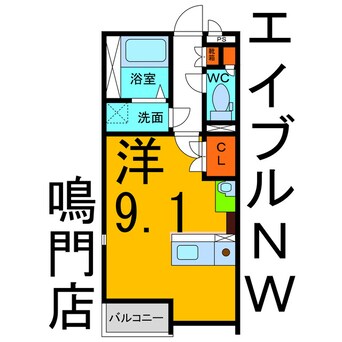 間取図 ミランダシュエットメジロ