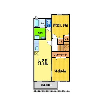 間取図 Spirito弐番館