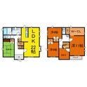 淺野一戸建ての間取図