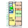 第１サニーハイツ 3DKの間取り
