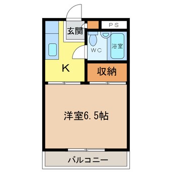 間取図 ニューＤＫハイツ　新館