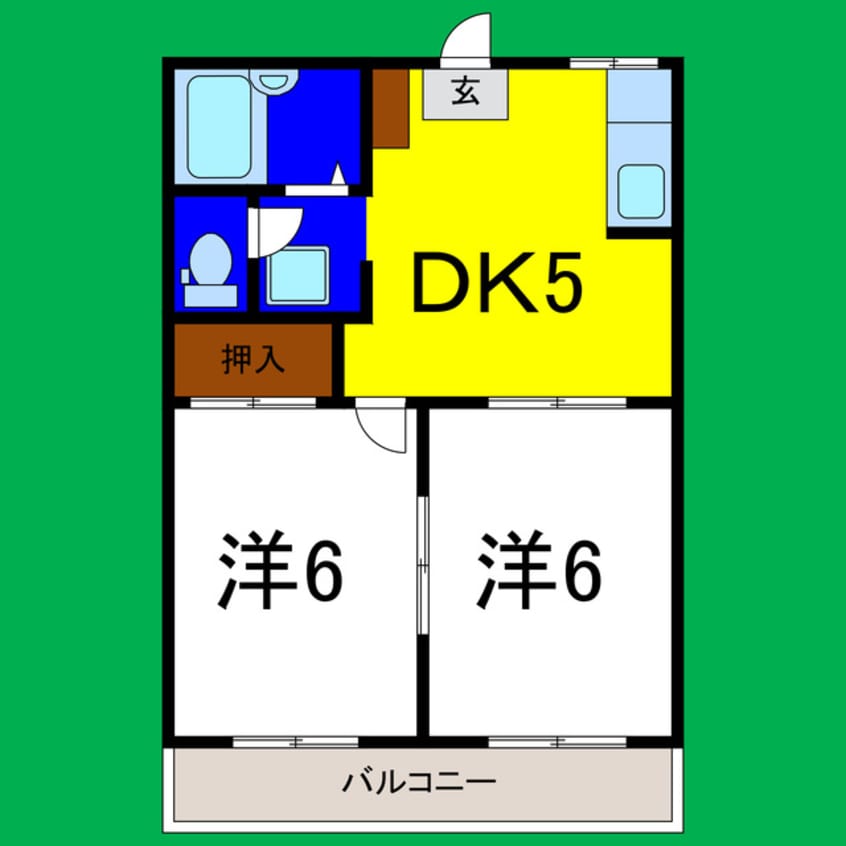 間取図 サンステージ上助任