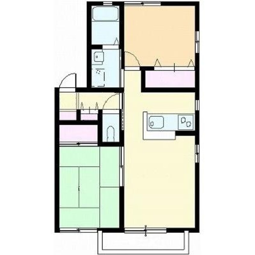 間取図 アパルタメント春秋