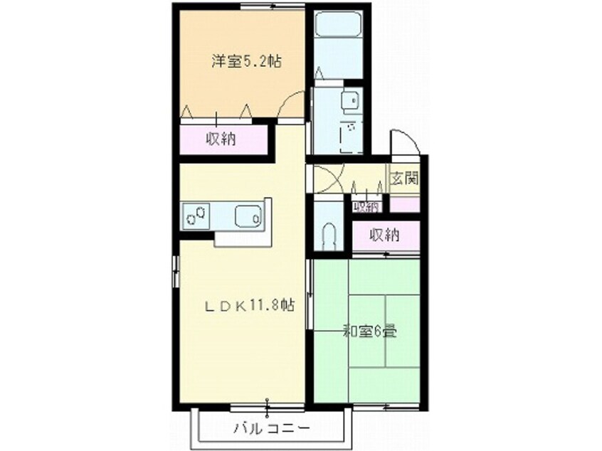 間取図 アパルタメント春秋