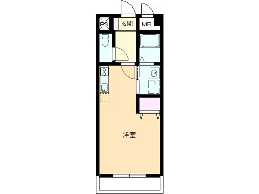 間取図 パークサイドパレス