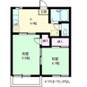 テクノハイツ９１ 2Kの間取り