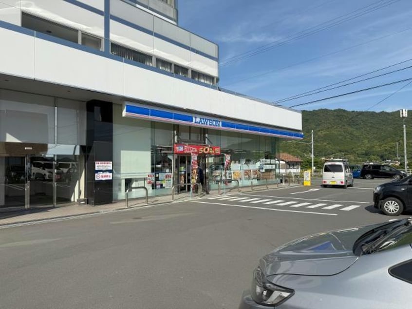 ローソン小郡インター店(コンビニ)まで456m テクノハイツ９１