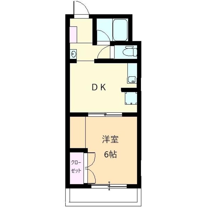 間取図 マンション山本弐番館