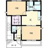 ブランシェＪ 2Kの間取り